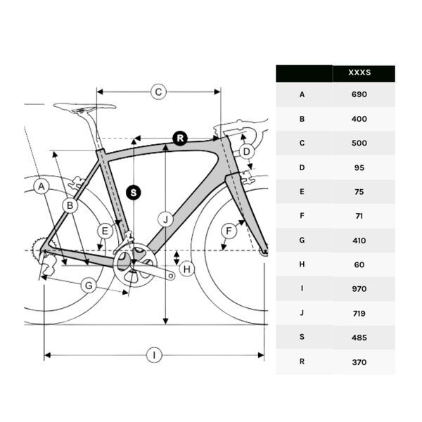 Ridley Yungstr (2025) | Diamant | sort | 40 cm | XXXS | < 500 km 5