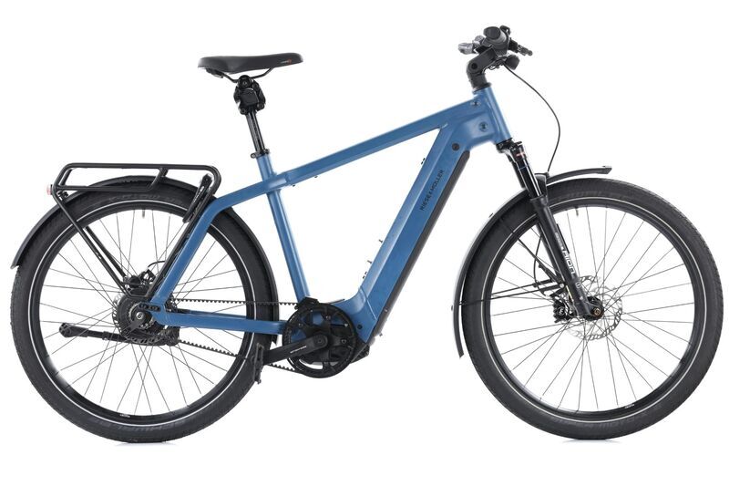 Riese & Müller Charger4 GT Vario (2023) | Diamant | blau | 27.5" | 53 cm | 3000 - 4000 km | Magura MT4 1