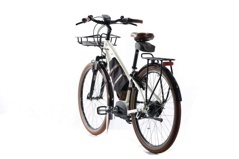 Riese & Müller Cruiser Mixte Silent (2022) | Step-Through | white | 28" | 43 cm | S | 500 - 1000 km | frame bag | front luggage rack 3