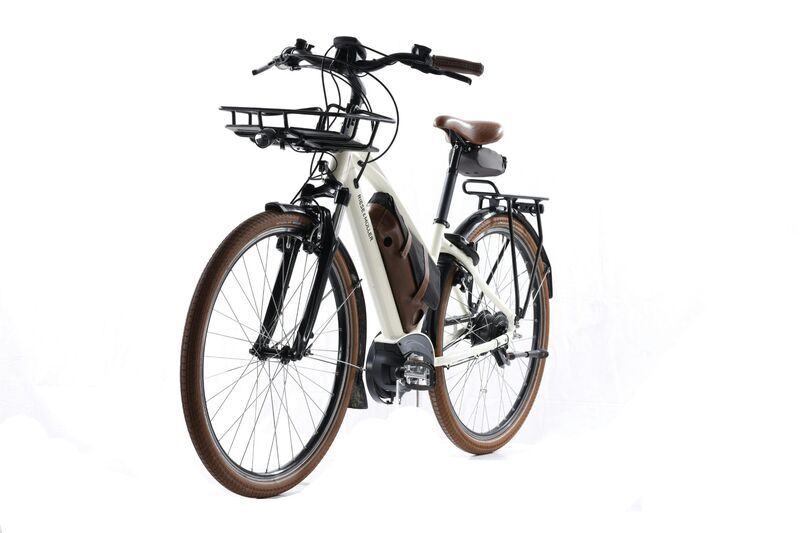 Riese & Müller Cruiser Mixte Silent (2022) | Step-Through | white | 28" | 43 cm | S | 500 - 1000 km | frame bag | front luggage rack 5