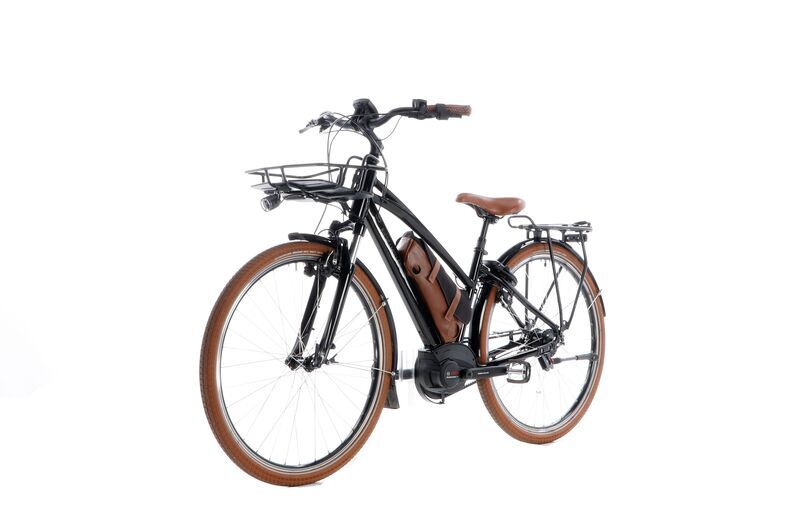 Riese & Müller Cruiser Mixte Urban (2021) | Trapez | schwarz | 28" | 44 cm | 500 - 1000 km | Rahmentasche | Frontgepäckträger 3