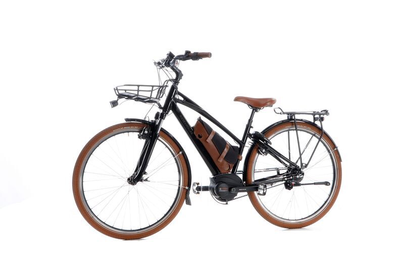 Riese & Müller Cruiser Mixte Urban (2021) | Trapez | schwarz | 28" | 44 cm | 500 - 1000 km | Rahmentasche | Frontgepäckträger 4