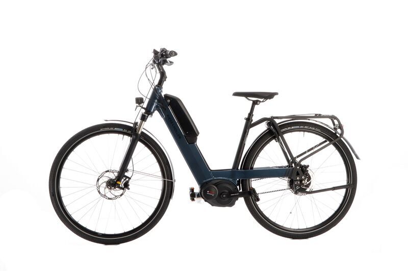 Riese & Müller Nevo (2019) | Tiefeinsteiger | blau | 28" | 49 cm | 500 - 1000 km 2