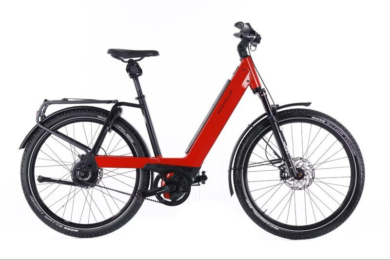 Riese & Müller Nevo GT Vario (2022) | Tiefeinsteiger | rot | 27.5" | 51 cm | 500 - 1000 km 1