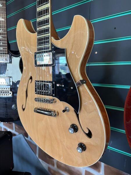 Rivolta Regatta VII Gloss Natural Semi-Hollow Electric Guitar | Gloss Natural, image 4 of 5