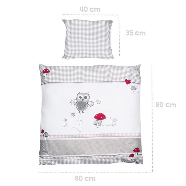 Roba Babywiege Adam & Eule | white 3