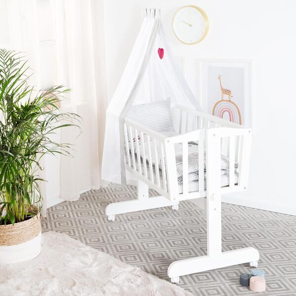 Roba Babywiege Adam & Eule | hvid 5