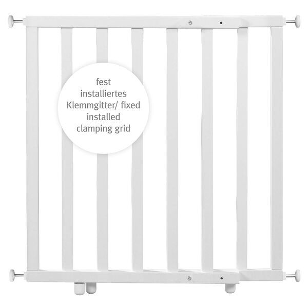 Roba Klemm-door safety gate | brown, image 2 of 3