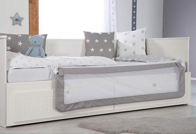 Roba Klipp-Klapp Bettgitter | grau 3