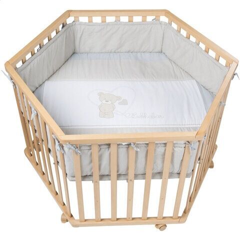 Roba Liebhabär Laufgitter 6-eckig | braun 1