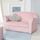 roba Lil Sofa children's sofa velvet | pink, thumbnail 2 of 3
