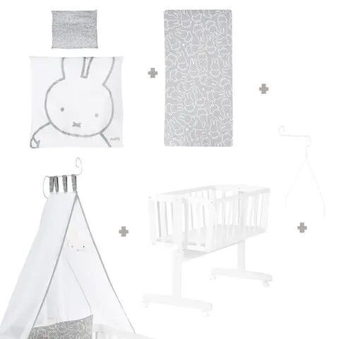 Roba "Miffy" Komplettwiegenset | white 3