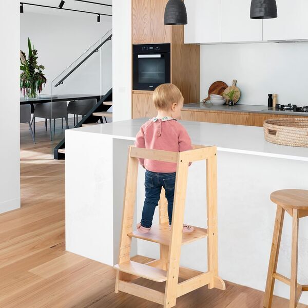Roba Montessori učebná veža Bambus | Braun, image 2 of 3