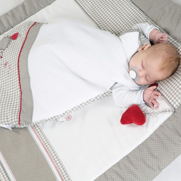 Roba Schlafsack Adam & Eule | grey/white 3