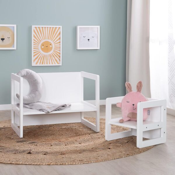 Roba Kindersitzgruppe 3in1 | white 2