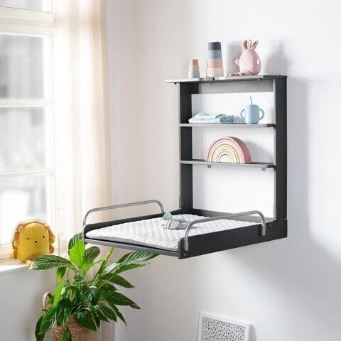 Roba Wandwickelregal + Wickelauflage Roba Style | gray 3