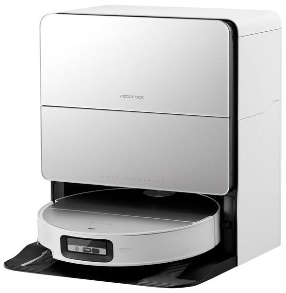 Roborock Saros 10 Aspirateur robot avec fonction serpillière incl. station de vidage automatique | blanc, image 1 of 3