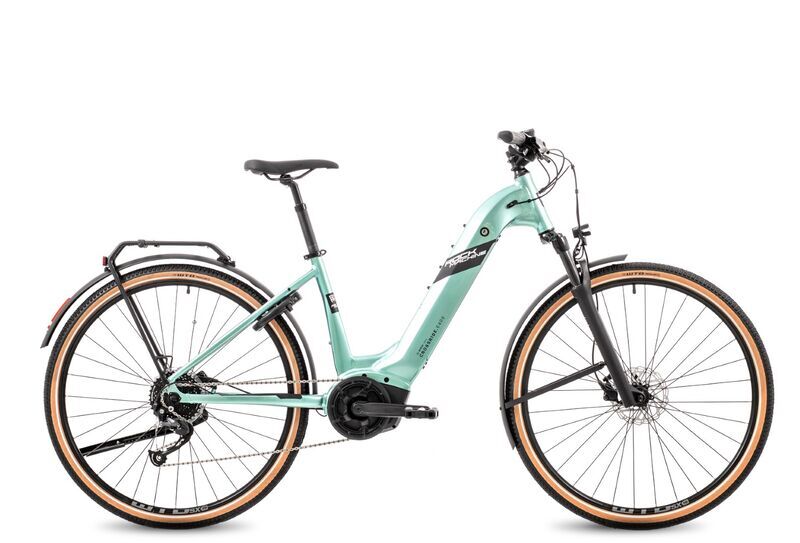 Rock Machine Crossride INT e400B Lady Touring (2023) | Tiefeinsteiger | hellmint/perlweiß | 29" | 38 cm | < 100 km 1