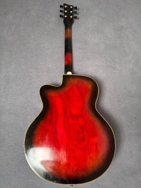 Rodebald Hoyer Thinline Archtop Guitar 1960s | Goldfoil, image 3 of 5