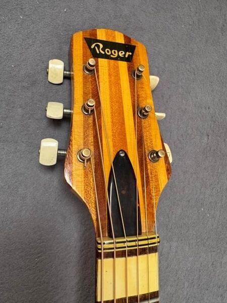 Roger Junior Cut Away 1955 0.13 Strings Possible | sunburst, image 3 of 5
