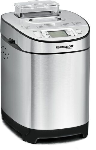 Wie Neu: Rommelsbacher Brotbackautomat BA 550 | silber/schwarz