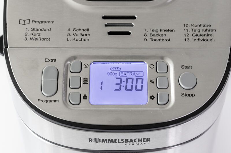Rommelsbacher Breadmaker BA 550 | silver/black 5