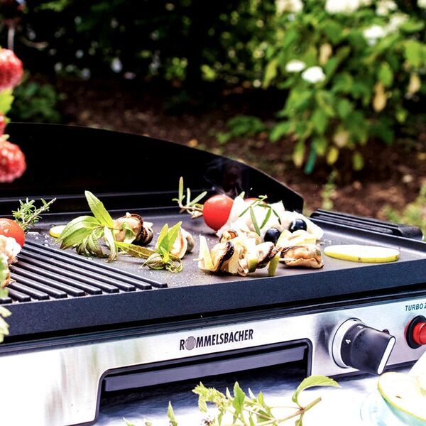 Rommelsbacher -pöytägrilli BBQ 2003 | musta/hopea 2