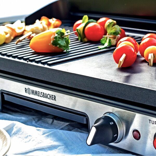 Rommelsbacher stolní gril BBQ 2003 | černá/stříbrná 3