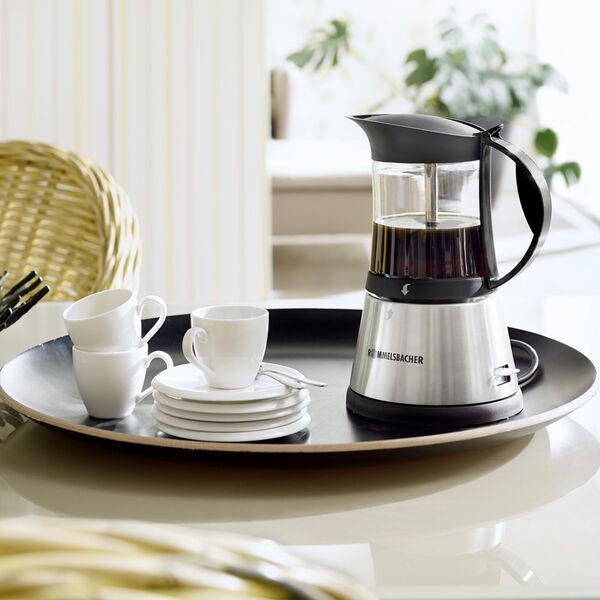 Rommelsbacher Espressokocher EKO 376/G | silber/schwarz 5