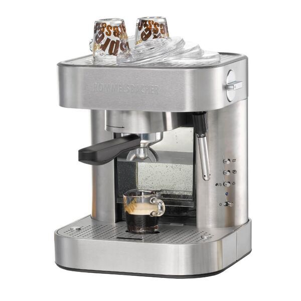 Rommelsbacher EKS 2010 Machine à café à porte-filtre | argent