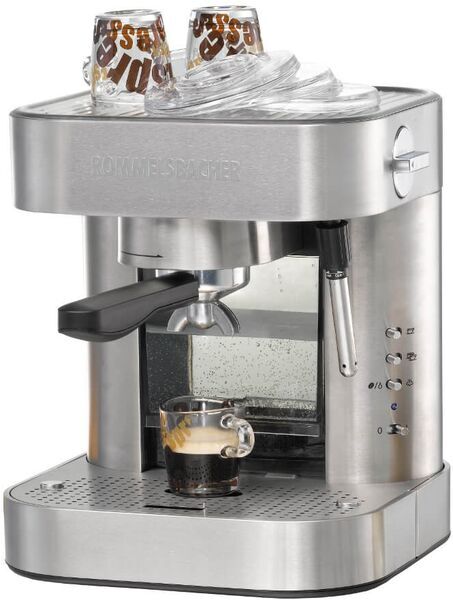 Rommelsbacher EKS 2010 Siktbärare kaffebryggare | silver