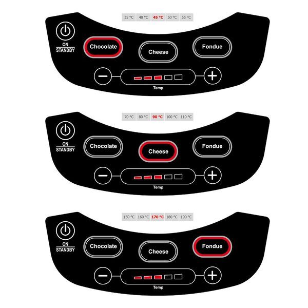 Rommelsbacher Fondue Set F 1200 | silber/schwarz 4