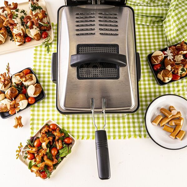 Rommelsbacher Cold zone deep fryer FRP 2135/E | silver/black 3