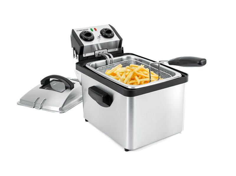 Rommelsbacher Cold zone deep fryer FRP 2135/E | silver/black 4