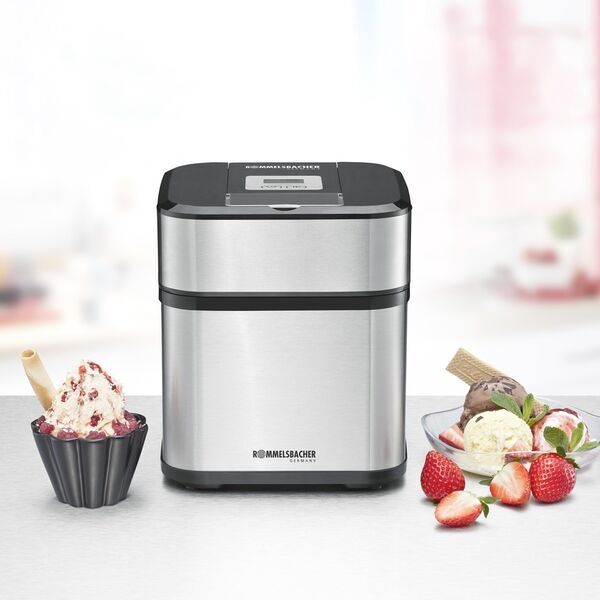 Rommelsbacher Ice cream maker IM 12 Kurt | silver/black 2