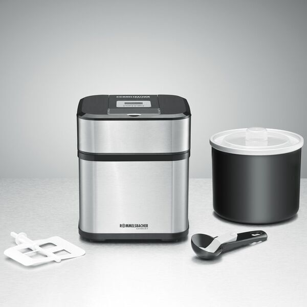 Rommelsbacher Ice cream maker IM 12 Kurt | silver/black 5