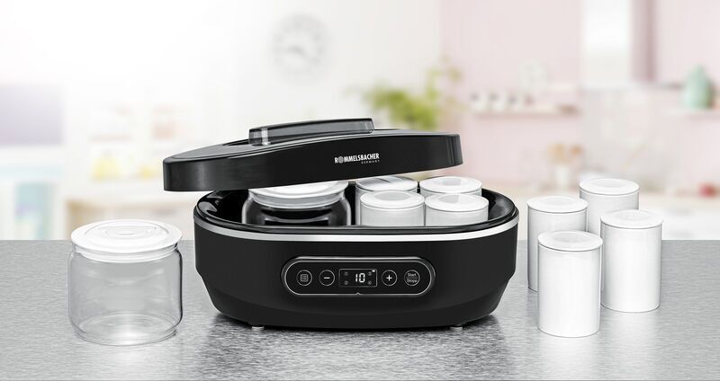 Rommelsbacher Yogurt maker JG 60 Joya | black 2