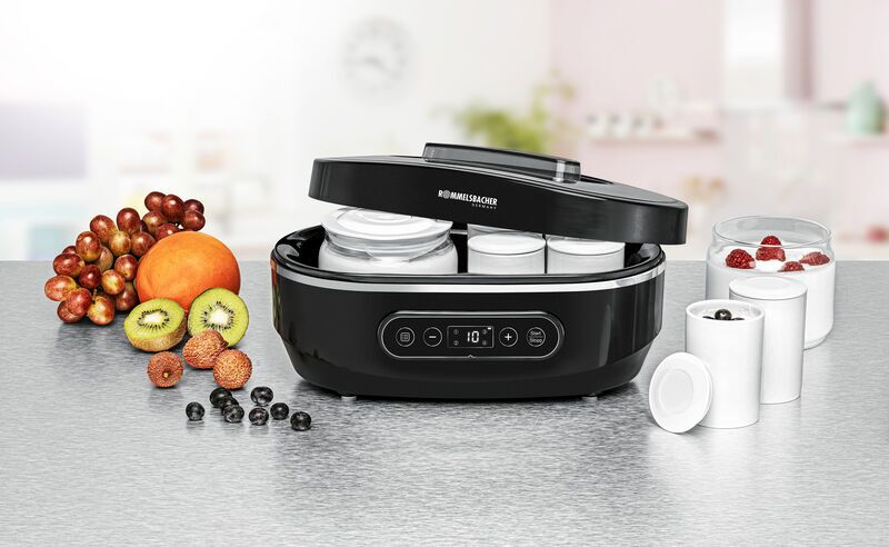 Rommelsbacher Yogurt maker JG 60 Joya | black 4