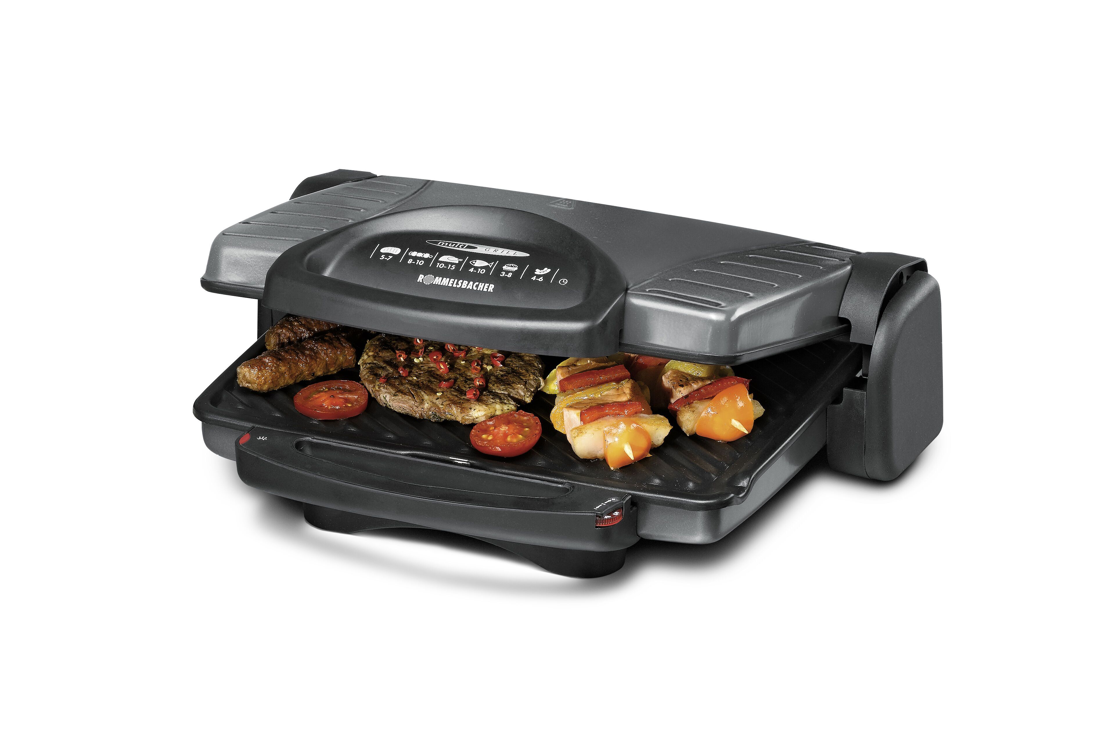 Rommelsbacher Kontaktgrill KG 1800 grau