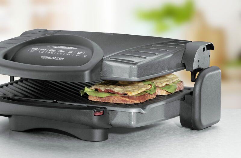 Rommelsbacher Contact grill KG 1800 | grey 3