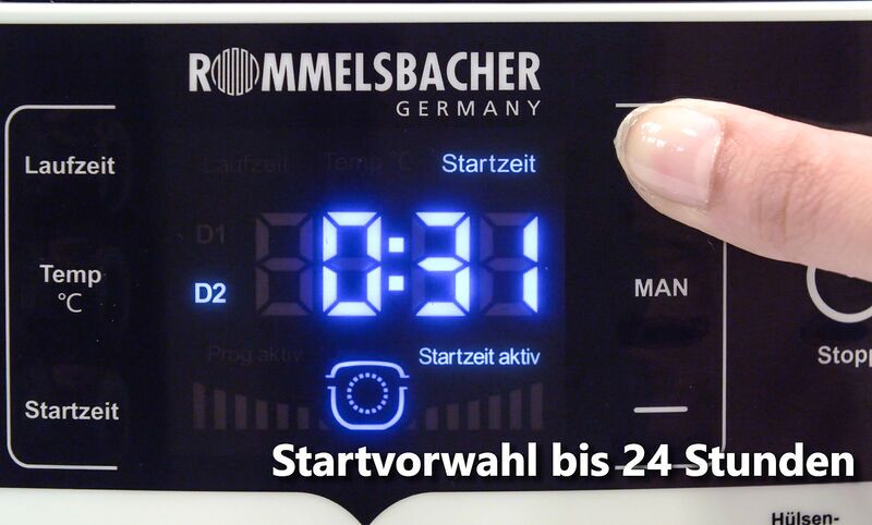 Rommelsbacher Pentola a pressione e multi-cucina MD 1000 MeinHans | nero/bianco 5