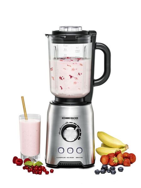 Rommelsbacher Stand mixer MX 1250 | silver/black 4