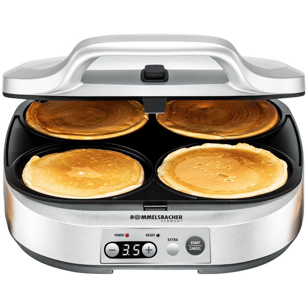Rommelsbacher Pancake Maker PC 1800 Pam silber