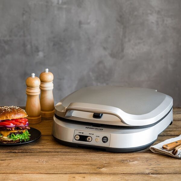 Rommelsbacher Pancake Maker PC 1800 Pam | silber 3