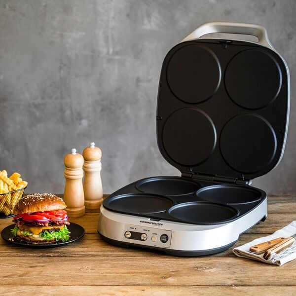 Rommelsbacher Pancake Maker PC 1800 Pam | silber 4