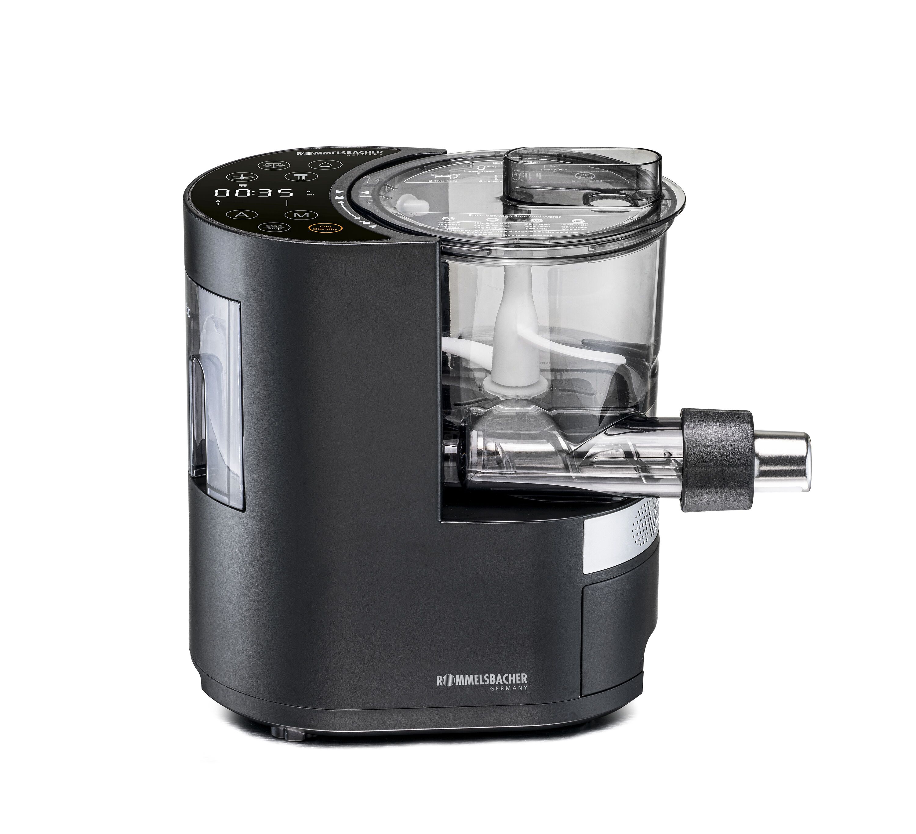 Rommelsbacher Elektrische Nudelmaschine PM 220 schwarz