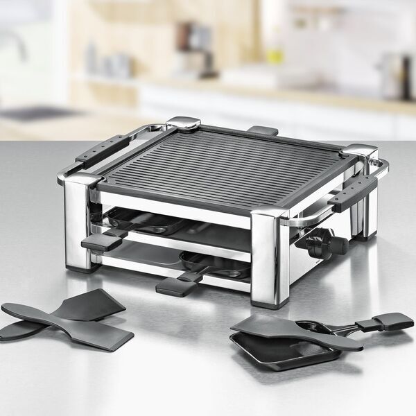Rommelsbacher Raclette grill RCC 1000 | chrome 2