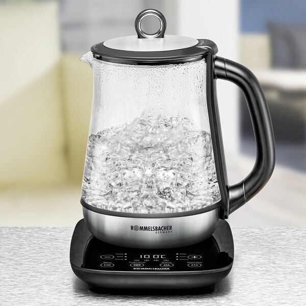 Rommelsbacher Tea and water boiler TA 2000 | black/silver 5