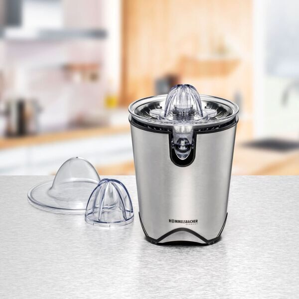 Rommelsbacher Citrus juicer ZP 60/E | silver/black 3