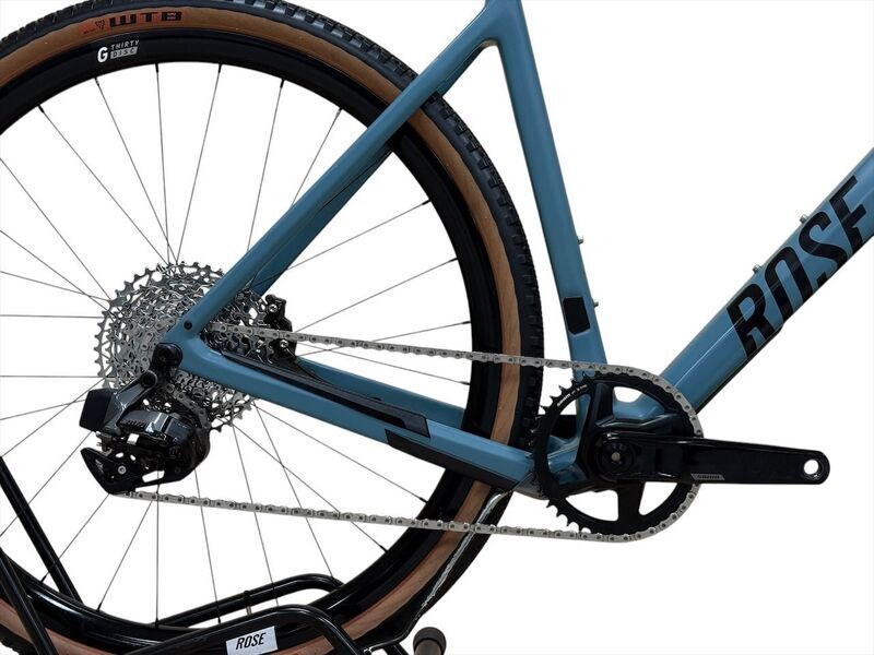 Rose Backroad Rival eTap AXS XPLR 2023 | blå | 28" | 59 cm 2